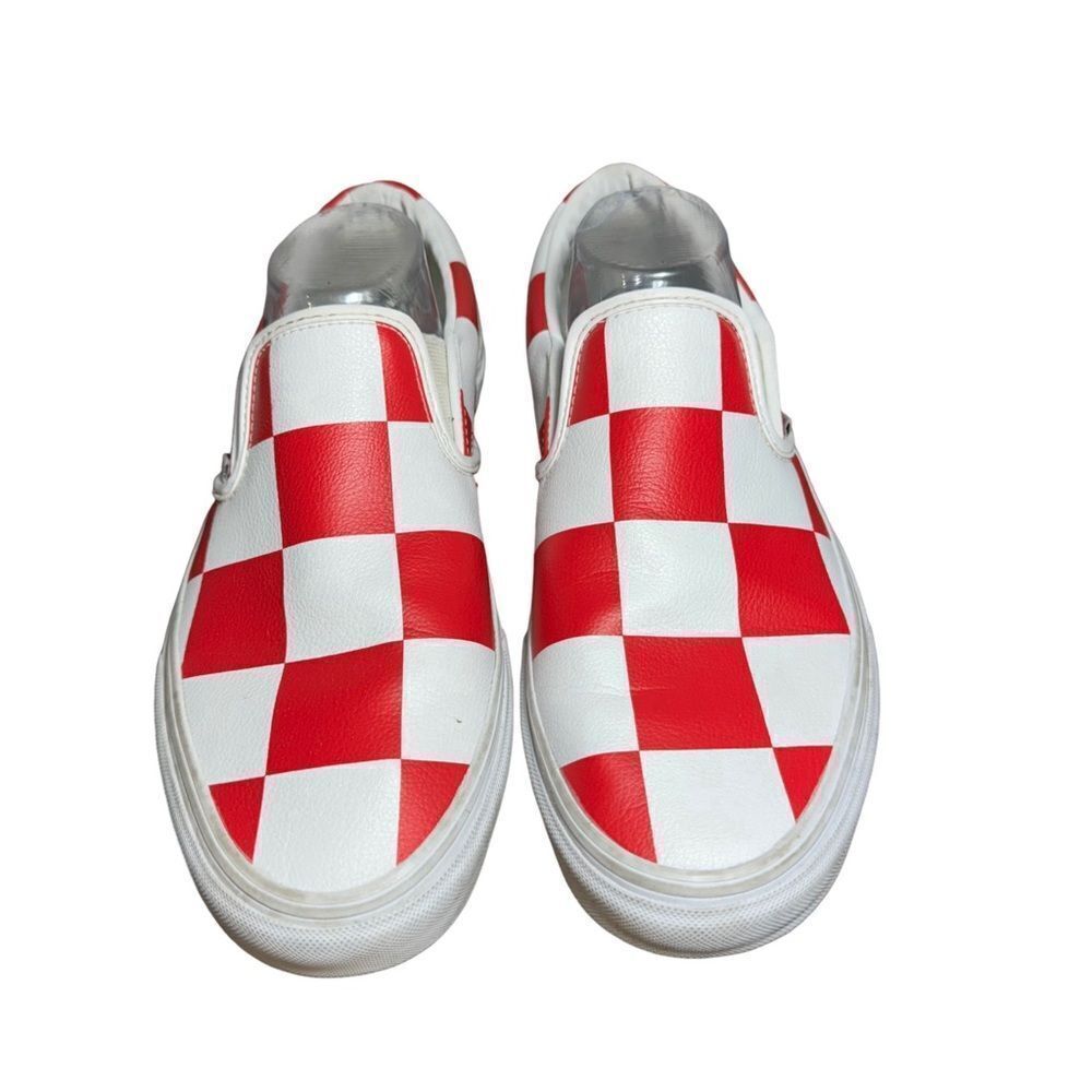 Vans Leather slip-ons size 10 - Picture 2 of 5